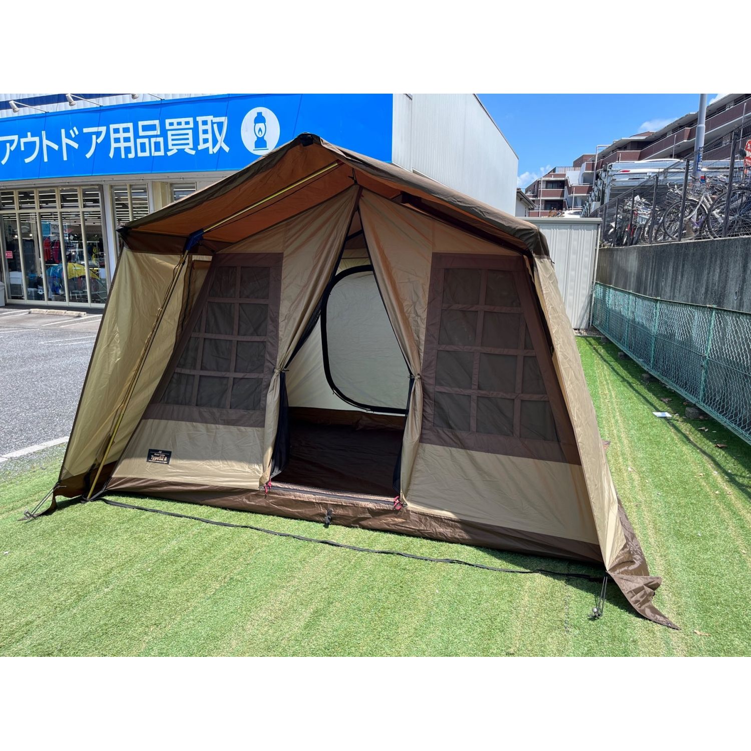OGAWA CAMPAL (オガワキャンパル) ロッジテント 2252 オーナーロッジ タイプ52R 約310×260×210cm  3～5人用｜トレファクONLINE