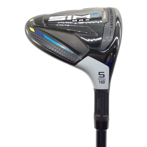 TaylorMade (テイラーメイド) フェアウェイウッド SIM2 MAX フレックス【S】 ロフト角【18°】 TENSEI