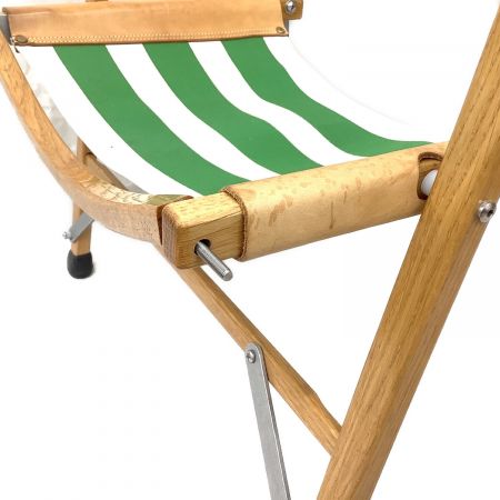Kermit chair (カーミットチェア) アウトドアチェア ファブリック：TSL CLUB カスタム：NOVITA(後方) オーク