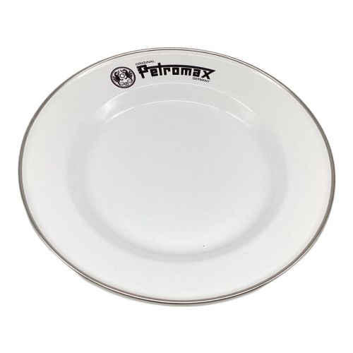 PETROMAX (ペトロマックス) アウトドア食器 エナメルプレート ホワイト 2P 12895