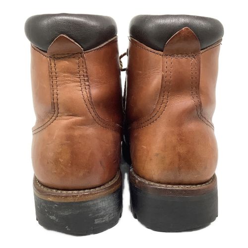 RED WING (レッドウィング) ブーツ メンズ SIZE 25.5cm ブラウン 1980年代 スクエア犬タグ MADE IN U.S.A. 826