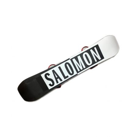 SALOMON (サロモン) スノーボード 155cm ブラック×ホワイト 18-19モデル 2x4 キャンバー huck knife ビンディング(FLUX DS)付