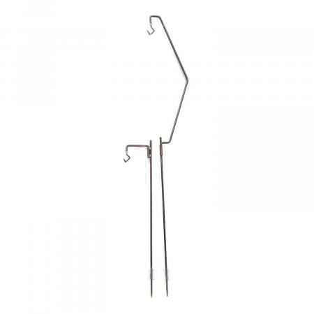 サンゾクマウンテン ショック ショックポール二股ロング鍵フック×2 山賊のS×2 サンゾクマウンテン ショック ショックポール二股ロング鍵フック×2