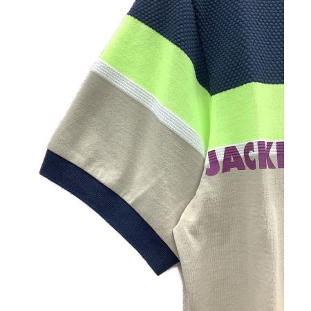 JACK BUNNY (ジャックバニー) ゴルフウェア(トップス) メンズ SIZE L マルチカラー ポロシャツ 262-0160525