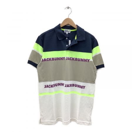 JACK BUNNY (ジャックバニー) ゴルフウェア(トップス) メンズ SIZE L マルチカラー ポロシャツ 262-0160525