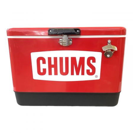 CHUMS (チャムス) クーラーボックス 54L レッド スチールクーラーボックス
