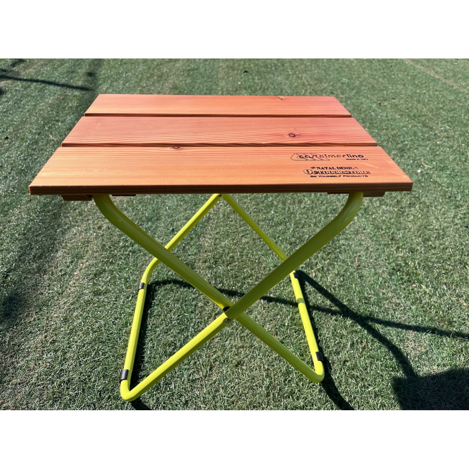 未開封品 castelmerlino FOLDING WOOD STOOL - テーブル/チェア