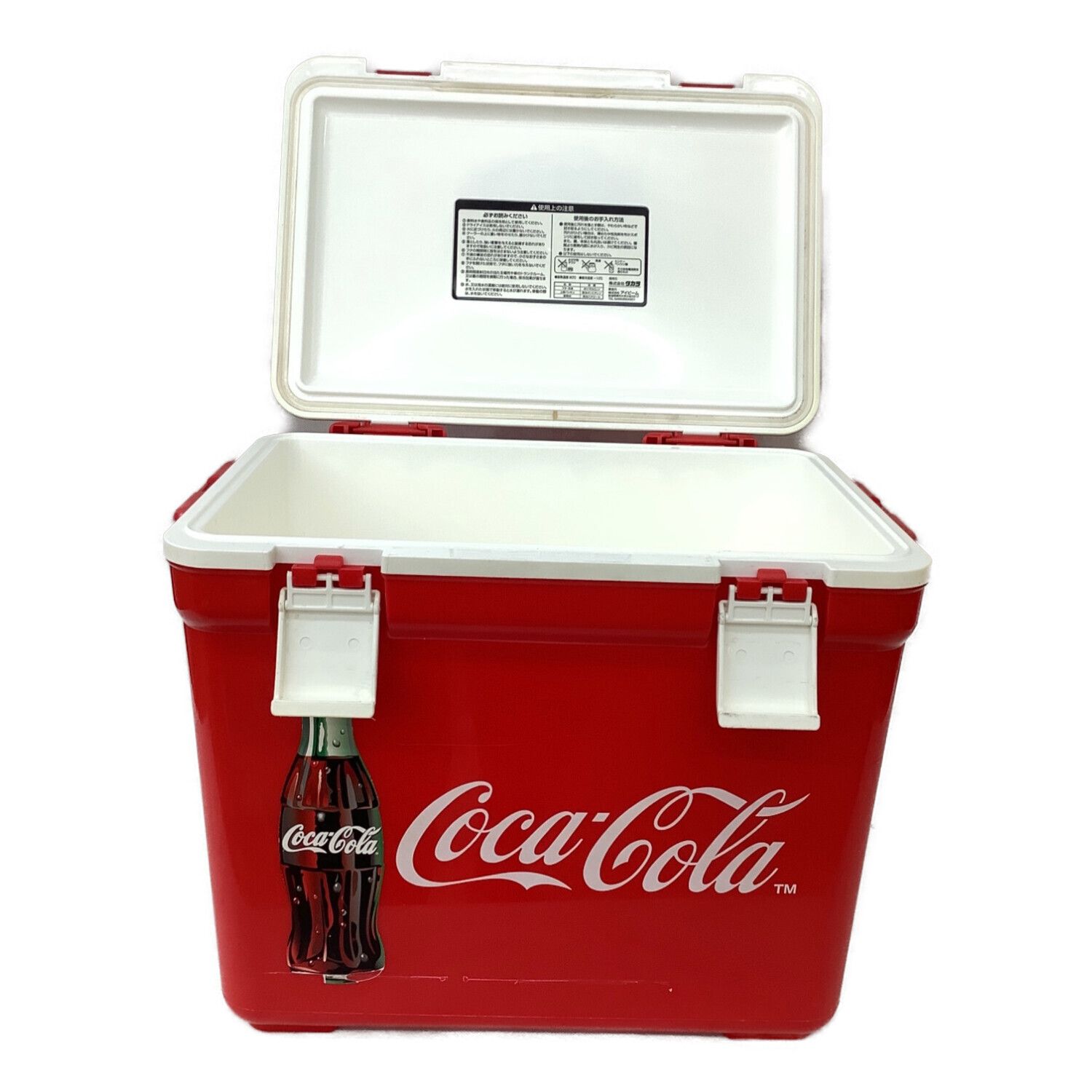 Coca Cola (コカコーラ) クーラーボックス 25L レッド ヴィンテージ