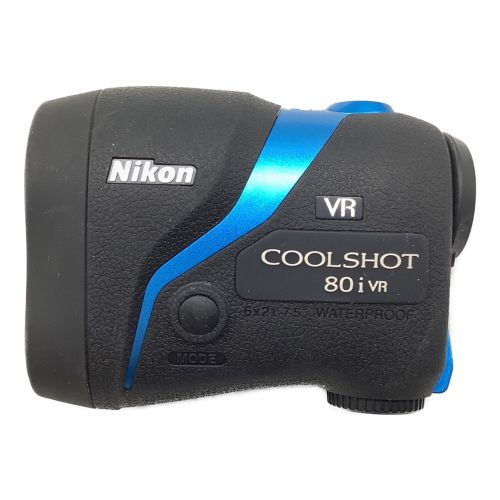 Nikon (ニコン) ゴルフ距離測定器 ブラック ケース・説明書付 COOLSHOT