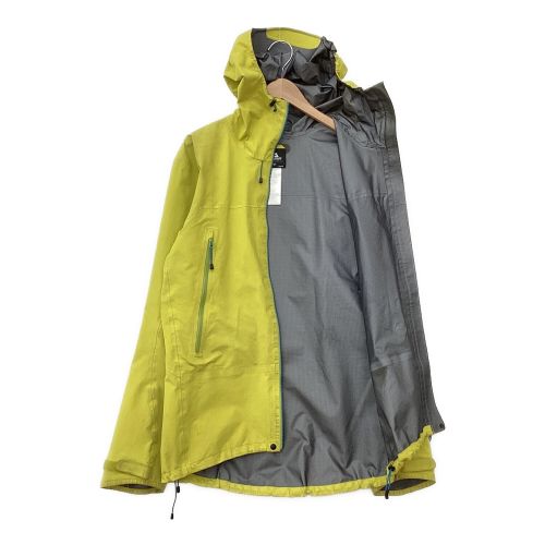 MountainEquipment (マウンテンイクィップメント) トレッキングウェア メンズ SIZE M 黄緑 Shivling Jacket レインジャケット