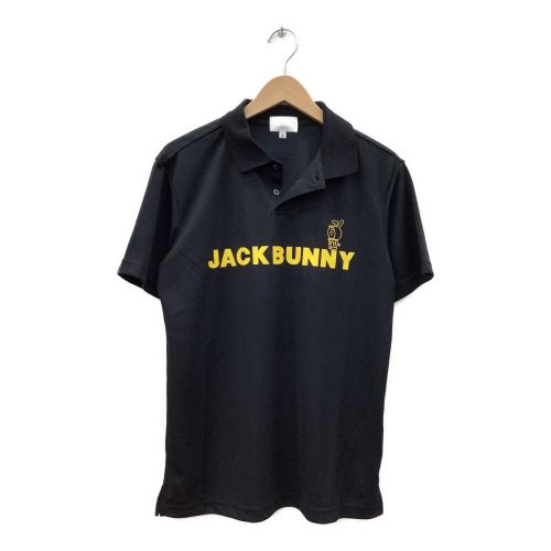 JACK BUNNY (ジャックバニー) ゴルフウェア(トップス) メンズ SIZE M ブラック 2021年製 the HOUSE ポロシャツ 266-14260861