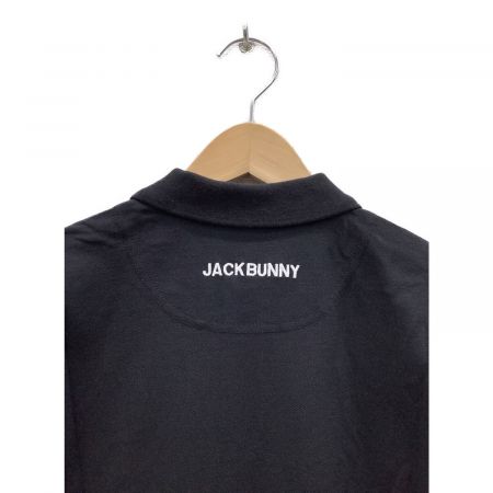 JACK BUNNY (ジャックバニー) ゴルフウェア(トップス) メンズ SIZE M ブラック ポロシャツ 262-2160381