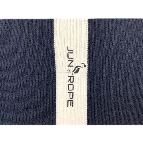 Jun&Rope (ジュンアンドロペ) ゴルフウェア(トップス) メンズ SIZE M ネイビー バックラインロゴZip UPプルオーバー アウター EJM-69000-C