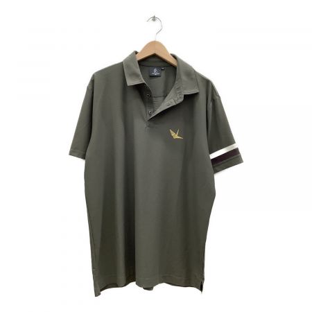 1piu1uguale3 (ウノ ピゥ ウノ ウグァーレ トレ) ゴルフウェア(トップス) メンズ SIZE XL オリーブ 2022SSモデル /// ポロシャツ GRT090