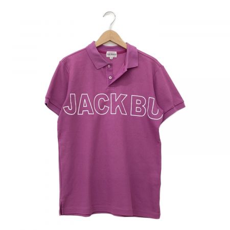 JACK BUNNY (ジャックバニー) ゴルフウェア(トップス) メンズ SIZE L パープル 2021年 /// ポロシャツ 262-1160427
