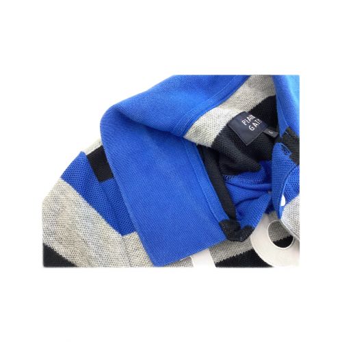 PEARLY GATES (パーリーゲイツ) ゴルフウェア(トップス) メンズ SIZE M ブルー×グレー 2020年モデル ポロシャツ 053-0160516