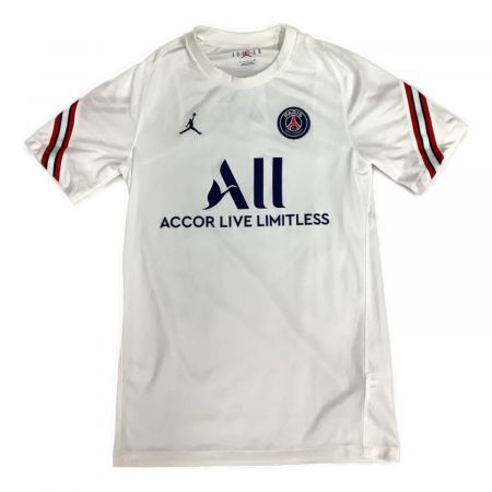Paris Saint-Germain (パリサンジェルマン) サッカーユニフォーム メンズ SIZE S ホワイト 21-22 アウェイ ストライクトップ