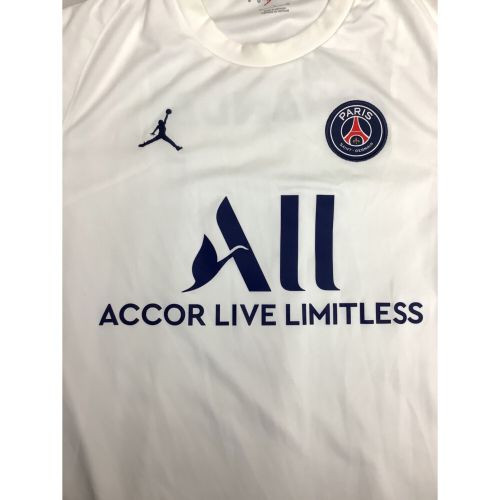 Paris Saint-Germain (パリサンジェルマン) サッカーユニフォーム メンズ SIZE S ホワイト 21-22 アウェイ ストライクトップ