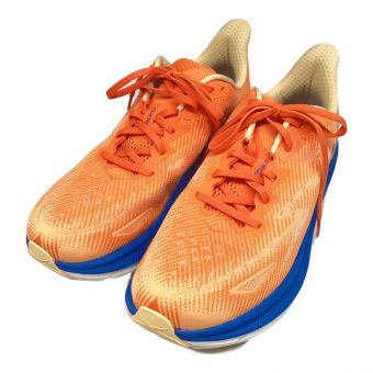 HOKA (ホカ) ランニングシューズ メンズ SIZE 27cm オレンジ クリフトン9