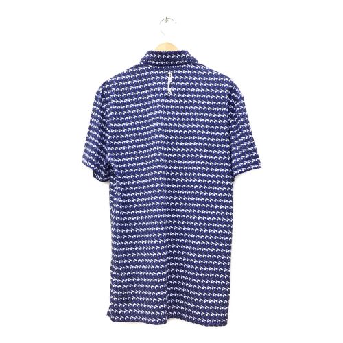 RLX RALPH LAUREN (アールエルエックスラルフローレン) ゴルフウェア(トップス) メンズ SIZE M ブルー×ブラック RLX ポロシャツ