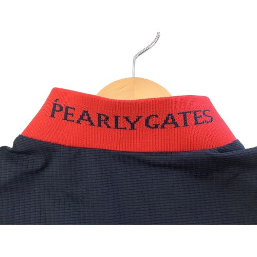 PEARLY GATES (パーリーゲイツ) ゴルフウェア(トップス) レディース SIZE S ネイビー 2023年モデル /// モックネック 055-3167398