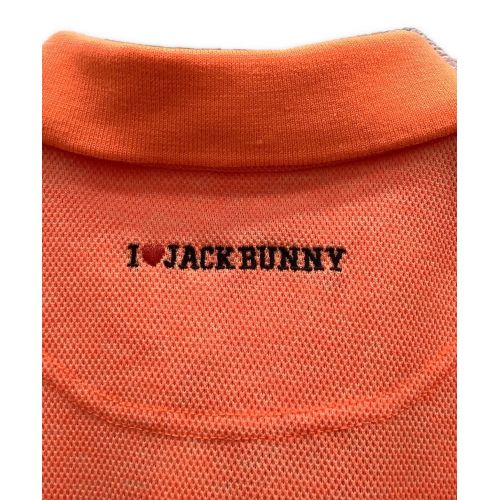 JACK BUNNY (ジャックバニー) ゴルフウェア(トップス) メンズ SIZE M オレンジ ドラえもんコラボ 2020年モデル /// ポロシャツ 262-9260819