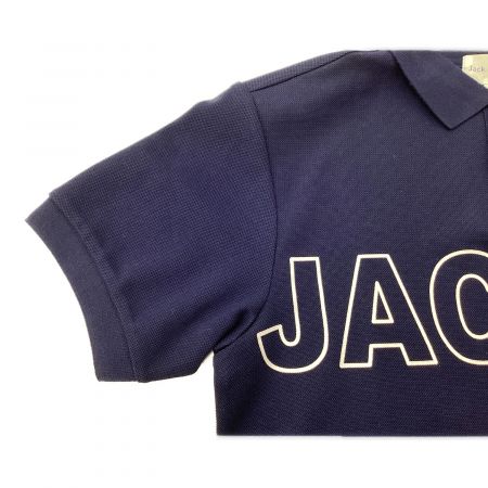 JACK BUNNY (ジャックバニー) ゴルフウェア(トップス) メンズ SIZE LL ネイビー 2021年モデル ポロシャツ 262-1160427