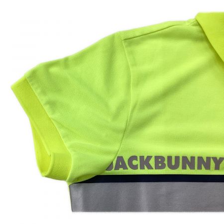 JACK BUNNY (ジャックバニー) ゴルフウェア(トップス) レディース SIZE M イエロー ポロシャツ 263-0260632