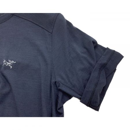 ARC'TERYX (アークテリクス) トレッキングウェア(Tシャツ) メンズ SIZE S ネイビー イオニア メリノ ウール ショートスリーブ Tシャツ X000006816