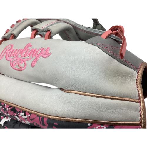 RAWLINGS (ローリングス) 軟式グローブ 約29cm ライトグレーxピンク 岡本和真選手モデル 内野用 GR1R5CK45