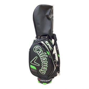 Callaway (キャロウェイ) キャディバッグ ブラック×グリーン サイズ9.5型(47インチ対応) 重さ5.0kg 2021 JM epic TOUR21