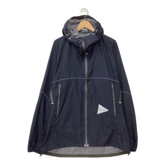 and wander (アンドワンダー) トレッキングウェア(ジャケット) メンズ SIZE 4(XL) ネイビー 3L ULレインジャケット 574-2111036