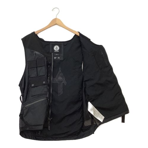 VOLCOM (ボルコム) スキーウェア(ベスト) メンズ SIZE L相当 ブラック バックカントリー用 Iguchi Slack Vest
