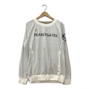 PEARLY GATES (パーリーゲイツ) ゴルフウェア(トップス) メンズ SIZE S ホワイト タフレックス×サーモトロンドビーストレッチブルゾン 2019年モデル /// アウター 053-9221001