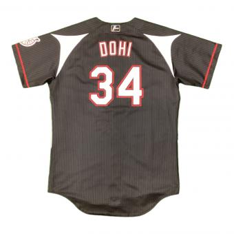 千葉ロッテマリーンズ (チバロッテマリーンズ) 応援グッズ ブラック 2017年モデル ユニフォーム 土肥星也【34】 選手支給品