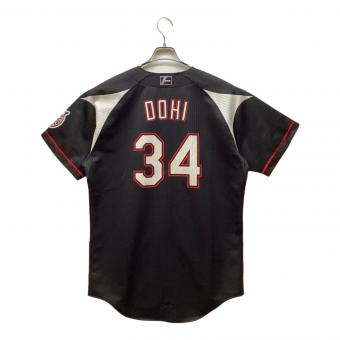 千葉ロッテマリーンズ (チバロッテマリーンズ) 応援グッズ ユニフォーム ブラック 2017年シーズンビジター 土肥星也【34】 選手支給品