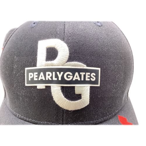 PEARLY GATES (パーリーゲイツ) キャップ(ゴルフ) SIZE Free ネイビー 2021年モデル 053-1287804