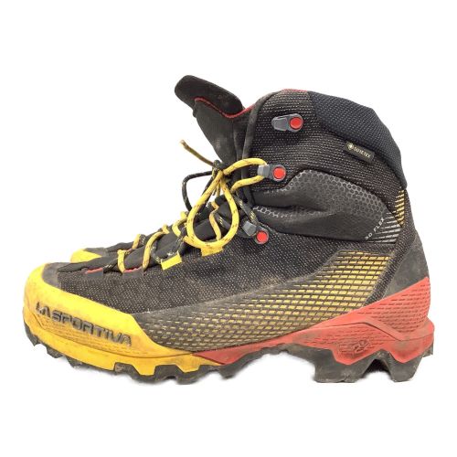 LA SPORTIVA (スポルティバ) トレッキングシューズ メンズ SIZE EU 42 ブラック×イエロー 程度B GORE-TEX