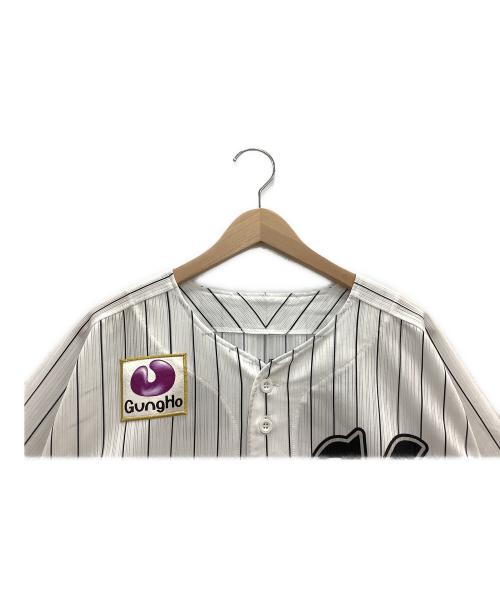 千葉ロッテマリーンズ (チバロッテマリーンズ) 応援グッズ ホワイト×ブラック 【51】エドガー・オルモス 2018モデル ユニフォーム プロコレ