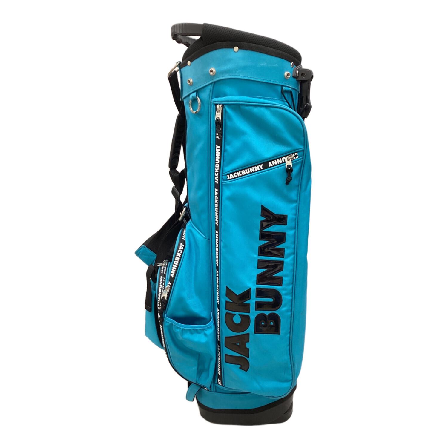 Jack Bunny!!ジャックバニー/ゴルフ キャディバッグ９型【訳あり品】！ JACK BUNNY (ジャックバニー) キャディバッグ ターコイズ 9型 5