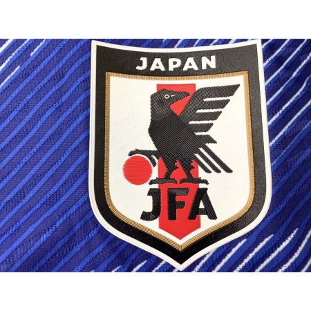 日本代表 (ニホンダイヒョウ) サッカーユニフォーム 2022年 ホーム オーセンティックメンズSIZE Lブルー HF1851