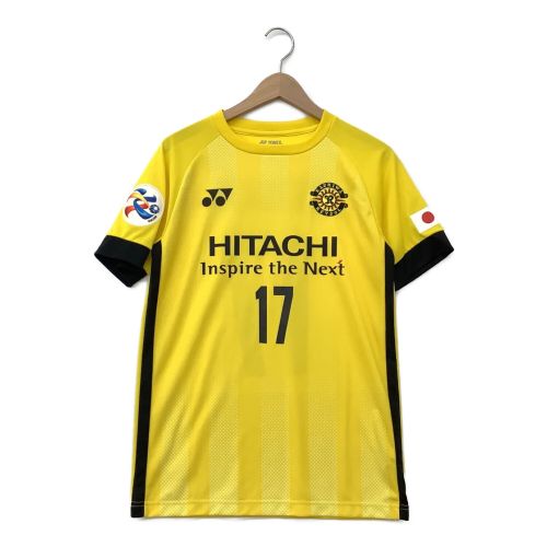 柏レイソル (カシワレイソル) サッカーユニフォーム メンズ SIZE M イエロー 2018ACL 【17】手塚 康平