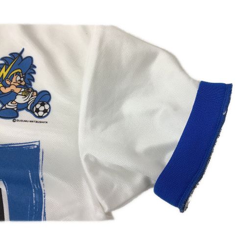 ガンバ大阪 (ガンバオオサカ) サッカーユニフォーム メンズ SIZE M ホワイト 90年代 レプリカ Jリーグ初期