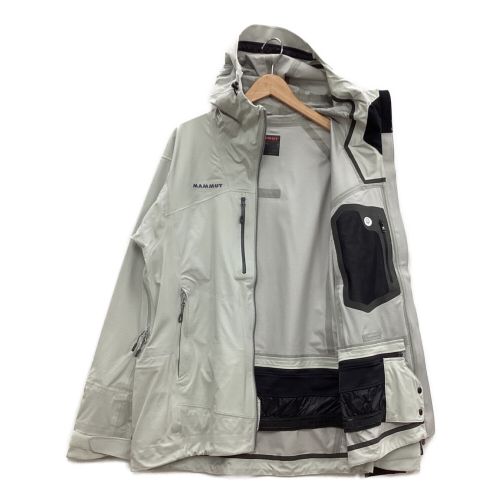 MAMMUT (マムート) トレッキングウェア(ジャケット) メンズ SIZE L グレー ハードシェルジャケット スノートリックジャケット  1010-26240