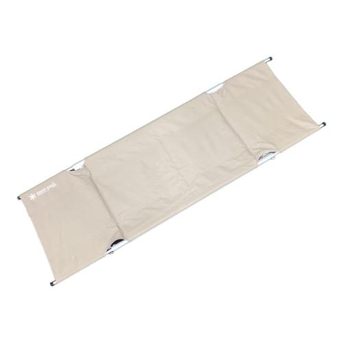 【新品未使用】スノーピークコット ハイテンション カーキ Snow peak (スノーピーク) コット カーキ コットハイテンション