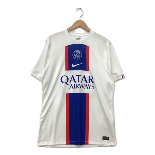 Paris Saint-Germain (パリ・サン＝ジェルマン) サッカーユニフォーム メンズ SIZE M ホワイト リオネルメッシ【30】22-23ホーム