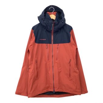 MAMMUT (マムート) トレッキングウェア(ジャケット) メンズ SIZE L オレンジ×ネイビー ハードシェル Trovat Jacket AF 1010-16180