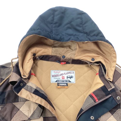 686 (シックスエイトシックス) スノーボードウェア(ジャケット) メンズ SIZE M ブラウン L8W110 Woodland Insulated Jacket