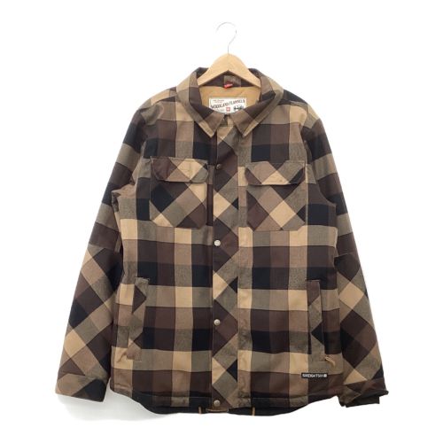 686 (シックスエイトシックス) スノーボードウェア(ジャケット) メンズ SIZE M ブラウン L8W110 Woodland Insulated Jacket