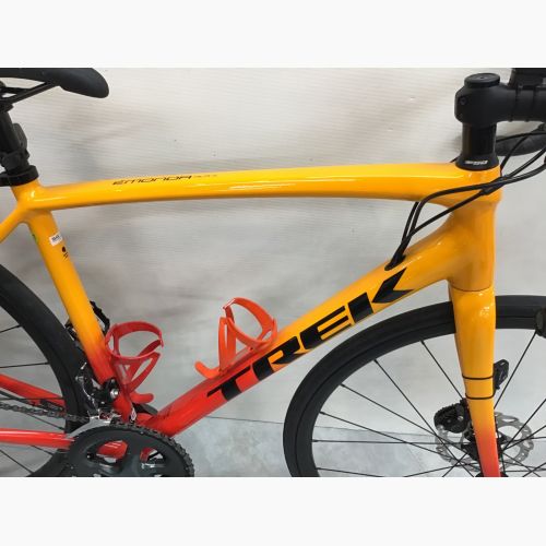 TREK ロードバイク オレンジ×レッド emonda ALR4 2021モデル サイクルコンピュータ・ボトルホルダー付  WTU014C0175S 適応身長【約162～180cm】 タイヤ歪み(ブレ幅少) 　ティアグラ